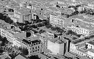 SIDI BEL ABBES PLACE CARNOT VUE AERIENNE